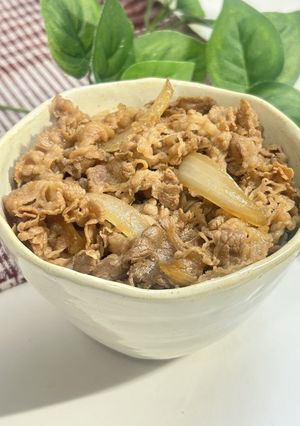 これぞ黄金比👨‍🍳すき家の牛丼を完全再現🚀🤗-レシピのメイン写真