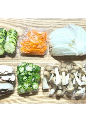 残り野菜は迷わず冷凍保存！-レシピのメイン写真