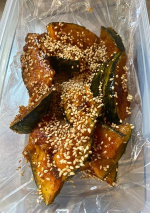 かぼちゃの甘辛炒め-レシピのメイン写真
