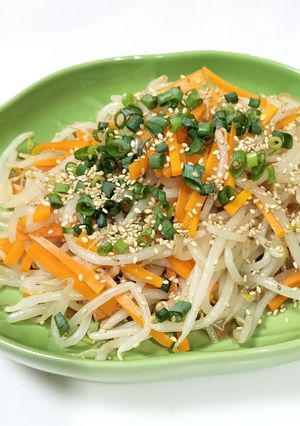 もやし＆にんじんのシンプルなナムル-レシピのメイン写真