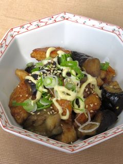 なすと鶏むね肉のさっぱり照り焼き-レシピのメイン写真