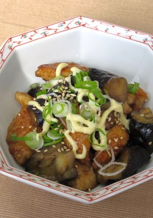 なすと鶏むね肉のさっぱり照り焼き-レシピのメイン写真