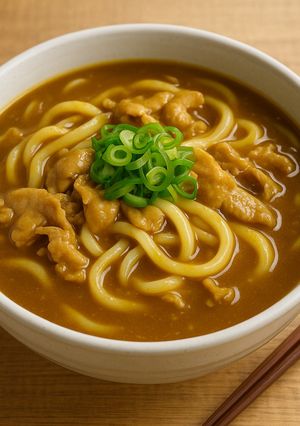 簡単！カレーうどん-レシピのメイン写真