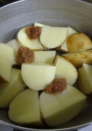 新じゃがの梅干し煮-レシピのメイン写真