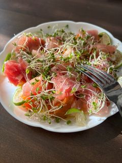 柿と生ハムのサラダ-レシピのメイン写真