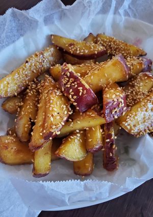 揚げ焼きで大学いも-レシピのメイン写真