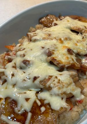 焼き肉キムチーズご飯-レシピのメイン写真