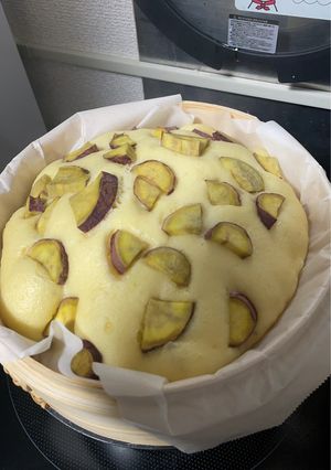 小麦粉のさつまいも蒸しパン-レシピのメイン写真