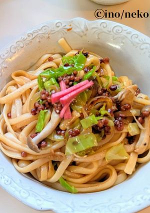 高きび入り焼うどん-レシピのメイン写真