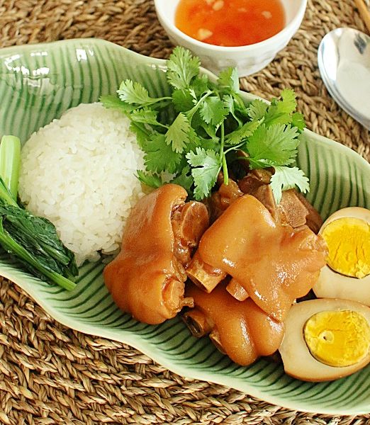 ＼大同電鍋レシピ／カオカームー（猪脚飯）-レシピのメイン写真