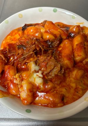 簡単！韓国風、ピリ辛チーズタッカルビ-レシピのメイン写真