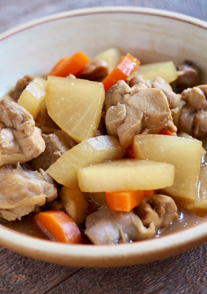 レンジを使って！大根と鶏肉の煮物-レシピのメイン写真