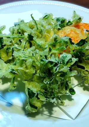 クレイジーピーのかき揚げ　下粉に米粉-レシピのメイン写真