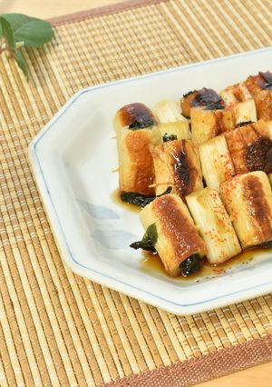 焼き鳥風わかめとちくわのピンチョス-レシピのメイン写真