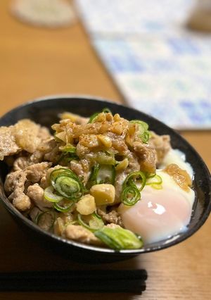 ガツンとにんにく豚丼-レシピのメイン写真