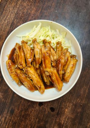 手羽中の炒め煮-レシピのメイン写真