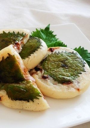 ハムチーズみそだれのもっちりお焼き-レシピのメイン写真