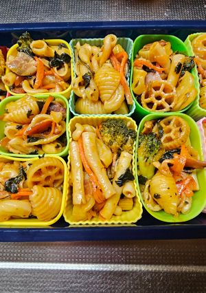 マカロニと野菜の冷凍おかず-レシピのメイン写真