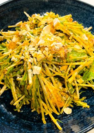 水菜と鯖缶のスパイシーサラダ-レシピのメイン写真