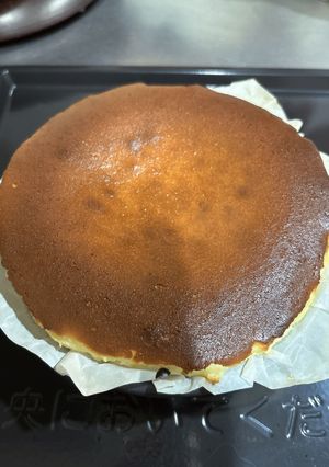 ズボラさん必見！バスク風チーズケーキ-レシピのメイン写真