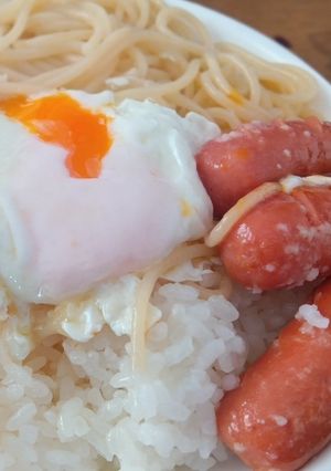 ワンパンペペロンチーノ丼-レシピのメイン写真