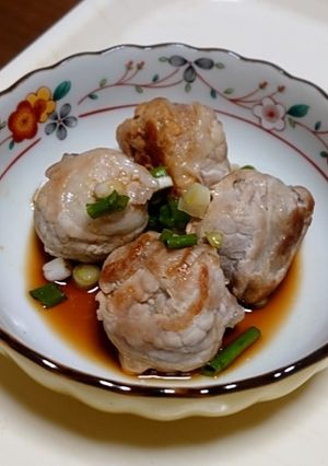 巻き焼きしゃぶポン酢かけ-レシピのメイン写真