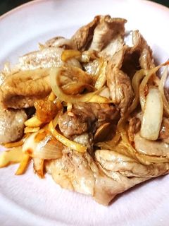 豚肉の簡単甘辛生姜焼き-レシピのメイン写真