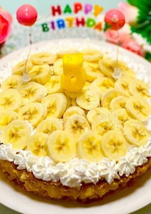 バナナの☆チョコムースタルトケーキ-レシピのメイン写真
