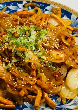 ごま油のキムチ炒め-レシピのメイン写真