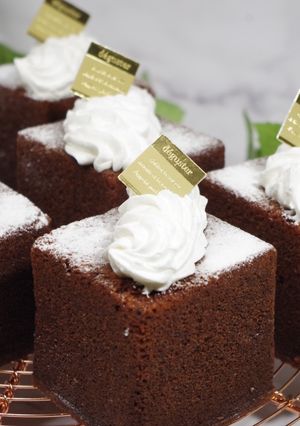 キューブチョコパウンドケーキ-レシピのメイン写真