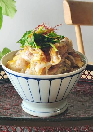 レンジde他人丼☆ほかほか弁当☆親子丼-レシピのメイン写真