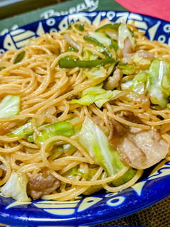 パスタ麺の醤油焼きそば-レシピのメイン写真