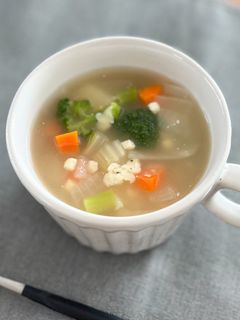 野菜のチーズコンソメスープ-レシピのメイン写真