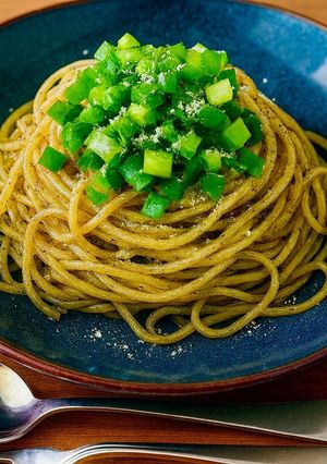 のり×バター×柚子胡椒の禁断スパ-レシピのメイン写真