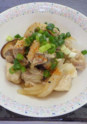 レンジ肉豆腐-レシピのメイン写真