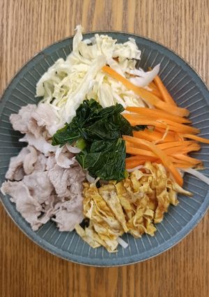 ✨️簡単味付け✨️担々麺風サラダうどん-レシピのメイン写真