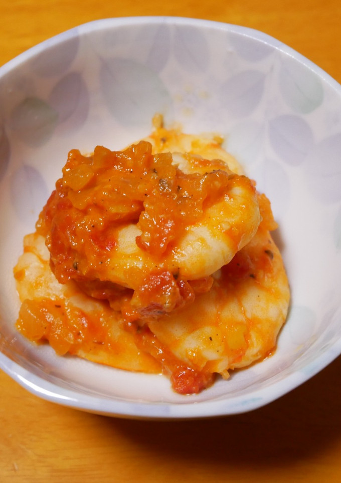 不器用えびトマトソース炒め-レシピのメイン写真