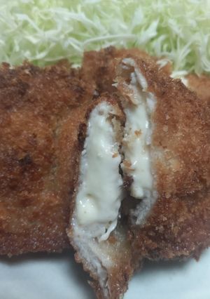 薄切り肉でチーズサンドカツ-レシピのメイン写真