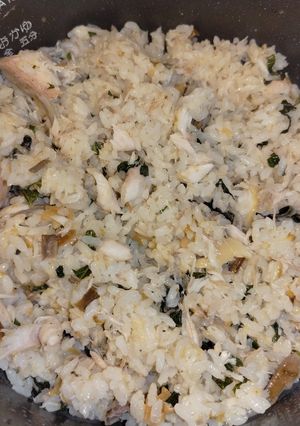 鯖・大葉・梅の混ぜご飯-レシピのメイン写真