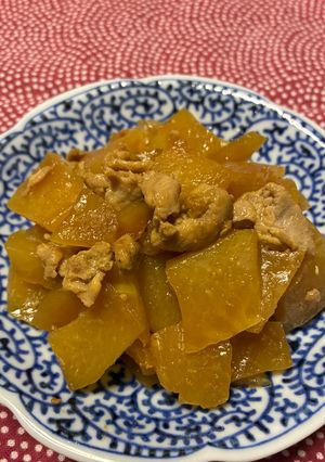 青パパイヤの簡単炒め煮（まるで大根）-レシピのメイン写真