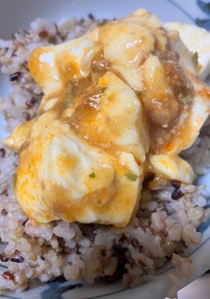 簡単　麻婆豆腐丼-レシピのメイン写真