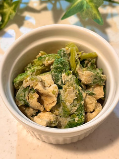 菜花と揚げのさっぱり炒り卵-レシピのメイン写真
