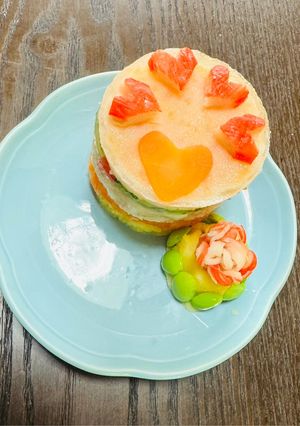 犬用ケーキご飯-レシピのメイン写真