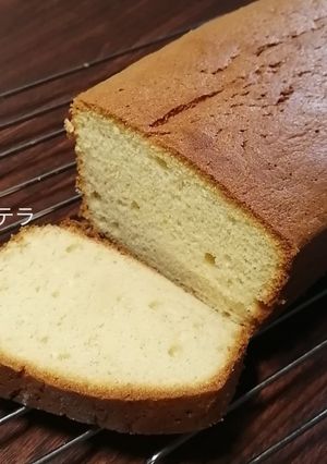 パウンド型を使って、おウチでカステラ-レシピのメイン写真