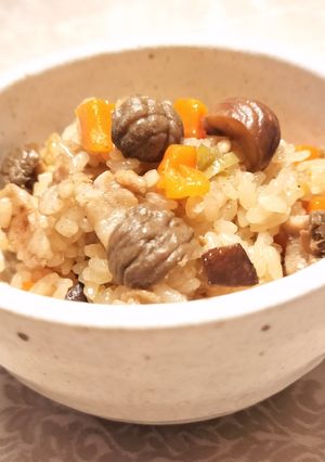 五香粉香る絶品中華おこわ♪炊飯器で簡単-レシピのメイン写真