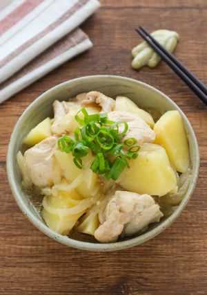 鶏じゃが【レンジ＆めんつゆで超簡単♪】-レシピのメイン写真