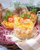 春の彩り　甘酒ご飯のちらし寿司