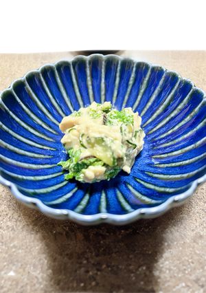 【簡単】わさび菜の白和え-レシピのメイン写真