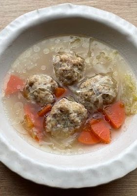 ミートボールスープ-レシピのメイン写真