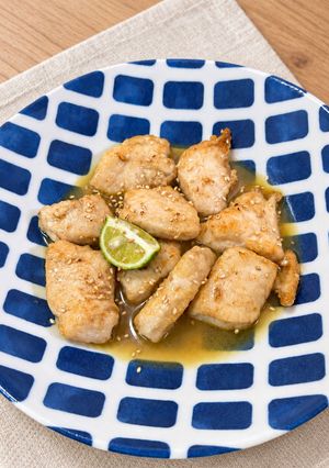 鶏むね肉のすだち焼き-レシピのメイン写真